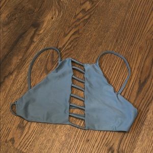 Criss cross bikini top